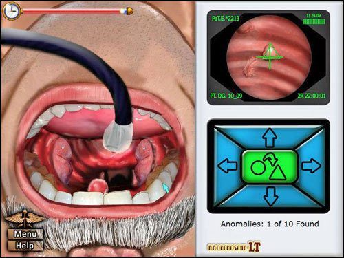 Badanie bronchoskopem jest bardzo łatwe - Bronchoskopia | Podstawy House M.D. - House M.D. - poradnik do gry