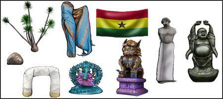 Na powyższym obrazku zostały przedstawione wszystkie wskazówki, które musisz znaleźć na scenie programu - Opis przejścia (2) | Globetrotting House M.D. - House M.D. - poradnik do gry