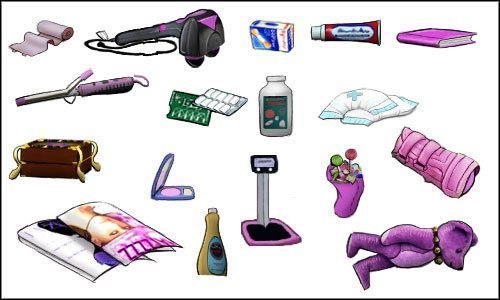 Na powyższym obrazku zostały przedstawione wszystkie wskazówki, które musisz znaleźć w pokoju - Opis przejścia (2) | Crashed | House M.D. - House M.D. - poradnik do gry