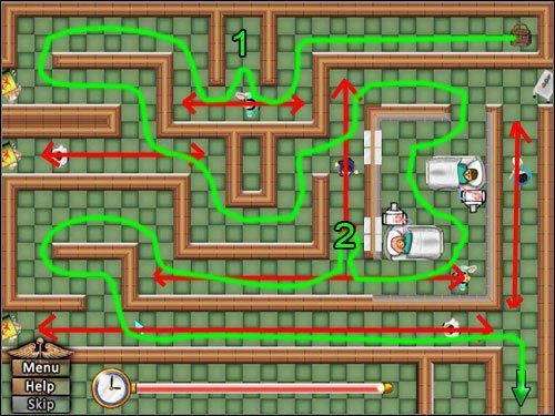 Przede wszystkim - nie możesz zostać zauważonym - Opis przejścia (3) | Crashed | House M.D. - House M.D. - poradnik do gry