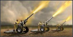 Haubica 5,5 cala - Brytyjczycy | Jednostki | RUSE - R.U.S.E. - poradnik do gry