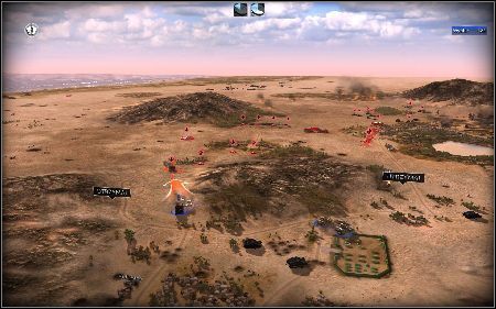 Zniszcz wrogów w rejonie sztabu - Afryka Płn. - Dzika Banda | Kampania | RUSE - R.U.S.E. - poradnik do gry