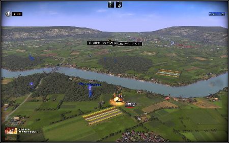 W okolice Nijmegen ściągnij 2-3 działka przeciwpancerne Bofors i ustaw je w lasach na wschód od miasta, skąd będą miały świetne pole ostrzału do nadlatujących samolotów przeciwnika (obrazek poniżej) - Holandia - O jeden most za daleko | Kampania | RUSE - R.U.S.E. - poradnik do gry