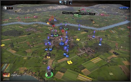 Od czasu do czasu wróg wyśle na ciebie artylerię samobieżną oraz działa dalekiego zasięgu, z którymi twoja piechota może mieć problem (aby do nich podejść musiałaby opuścić swoje kryjówki, narażając się tym samym na ogień przeciwnika) - Holandia - O jeden most za daleko | Kampania | RUSE - R.U.S.E. - poradnik do gry