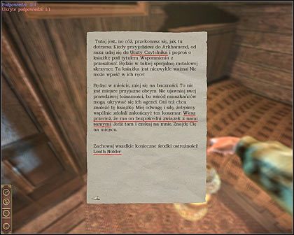 Uczty Czytelnika ---> - D1 - Podróż w odległe i zapomniane przez Boga miejsce | Opis przejścia - Darkness Within 2: The Dark Lineage - poradnik do gry