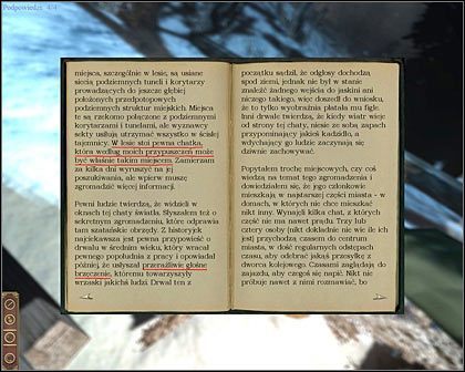 W lesie stoi pewna chatka ( - D2 - Wizyta w osławionym miejscu, w środku lasu (1) | Opis przejścia - Darkness Within 2: The Dark Lineage - poradnik do gry