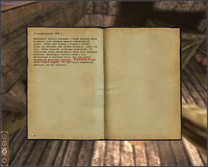 Ten zaś został włożony do metalowej skrzynki --> Metalowa skrzynka - D2 - Wizyta w osławionym miejscu, w środku lasu (2) | Opis przejścia - Darkness Within 2: The Dark Lineage - poradnik do gry