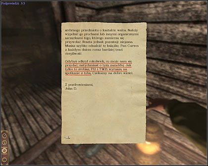 Gdybyś odkrył cokolwiek ( - D2 - Wizyta w osławionym miejscu, w środku lasu (3) | Opis przejścia - Darkness Within 2: The Dark Lineage - poradnik do gry