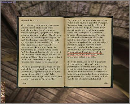 Próbowaliśmy dostać się na dół ( - D2 - Wizyta w osławionym miejscu, w środku lasu (4) | Opis przejścia - Darkness Within 2: The Dark Lineage - poradnik do gry