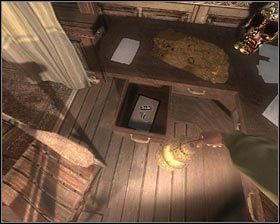 Obejrzyj leżącą na biurku czaszkę, przyjrzyj się rozłożonej obok niej mapie, wreszcie zbadaj zapiski na temat Nyarlathotepa (po lewej; 2 strony; 17/21 dokument punktowany) - D3 - Tajemnice rodzinne (2) | Opis przejścia Darkness Within 2 The Dark Lineage - Darkness Within 2: The Dark Lineage - poradnik do gry