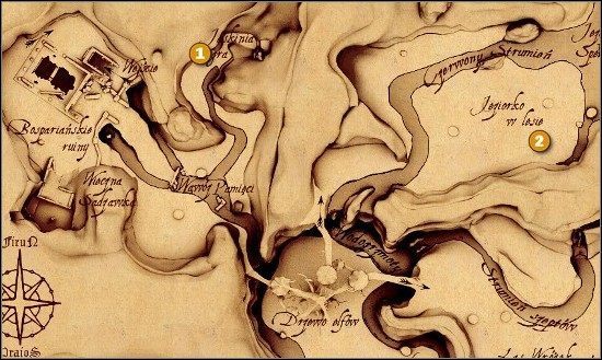 Skarb 1 - w jaskini ogra - Elfi Las | Ukryte skarby w Drakensang The River of Time - Drakensang: The River of Time - poradnik do gry