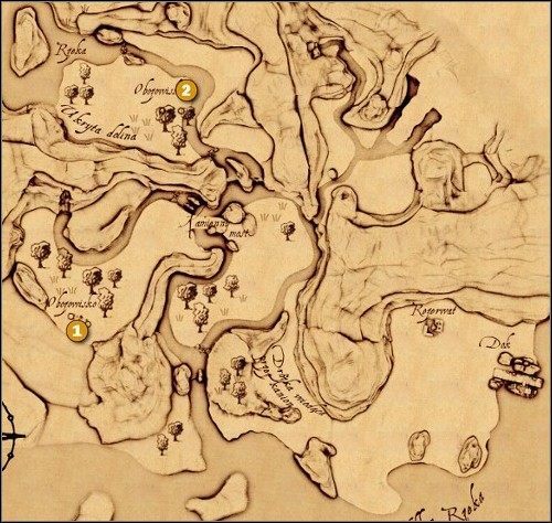 Skarb 1 - przy 1 obozie orków - Rezerwat | Ukryte skarby w Drakensang The River of Time - Drakensang: The River of Time - poradnik do gry