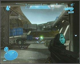 Wbiegamy do środka i prowadzimy ostrzał - Etap II- Winter Contingency (2) | Opis przejścia Halo Reach - Halo: Reach - poradnik do gry