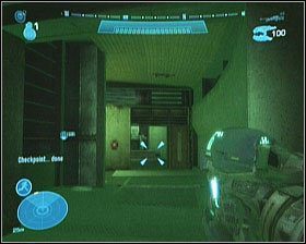 Dalsza droga prowadzi przez zaciemniony budynek na wschodzie - Etap IV- Nightfall (1) | Opis przejścia Halo Reach - Halo: Reach - poradnik do gry