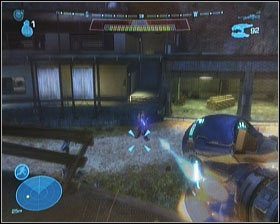Po drugiej stronie znajdziesz okrągłą wieżę - Etap IV- Nightfall (1) | Opis przejścia Halo Reach - Halo: Reach - poradnik do gry