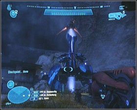 Udaj się w jej kierunku przechodząc przez pobliski most - Etap IV- Nightfall (2) | Opis przejścia Halo Reach - Halo: Reach - poradnik do gry
