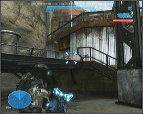 W ten sposób dotrzesz na dziedziniec - Etap V- On the Tip of the Spear (1) | Opis przejścia Halo Reach - Halo: Reach - poradnik do gry