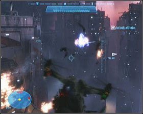 Etap ósmy jest nieco nietypowy, gdyż przez większość czasu będziesz za sterami Falcona - Etap VIII- New Alexandria (1) | Opis przejścia Halo Reach - Halo: Reach - poradnik do gry