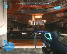 Teraz musisz wrócić tą sama drogą do Falcona - Etap VIII- New Alexandria (1) | Opis przejścia Halo Reach - Halo: Reach - poradnik do gry