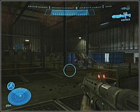 Na końcu kładki znajdować się będzie wyjście na gorę - Etap X- The Pillar of Autumn (3) | Opis przejścia Halo Reach - Halo: Reach - poradnik do gry