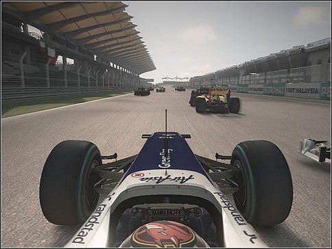 Ruszyliśmy z miejsca - to dobry znak. - Styl jazdy (2) | Sterowanie w F1 2010 - F1 2010 - poradnik do gry