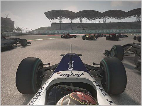 Hamujemy i skręcamy, uważając przy okazji na rywali. - Styl jazdy (2) | Sterowanie w F1 2010 - F1 2010 - poradnik do gry