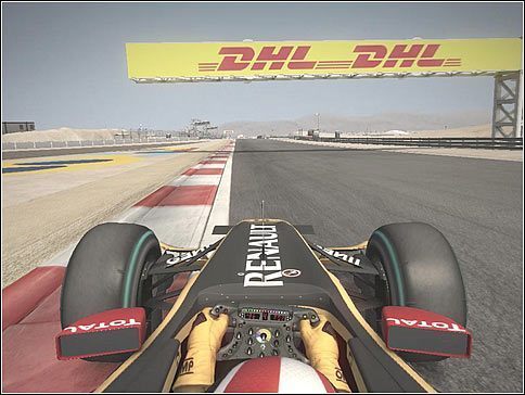 Przykład odpowiedniego wykorzystania tarki. - Styl jazdy (2) | Sterowanie w F1 2010 - F1 2010 - poradnik do gry