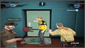 Jeżeli zostaniemy złapani przez przeciwnika, wykonujemy instrukcje pojawiającą się na ekranie [1] - Wstęp (1) - Zadania główne - Dead Rising 2 - PC - poradnik do gry