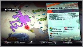 Na początku reporterka zaprowadzi nas do pobliskiej toalety, gdzie będziemy mogli zapisać grę [1] - Case 1 - Zadania główne - Dead Rising 2 - PC - poradnik do gry