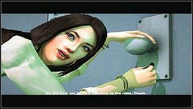 Po kilku minutach dotrzemy do zamkniętych drzwi (M3, 7) [1], które otwieramy wciskając E, a następnie oglądamy krótki filmik [2] - Case 1 - Zadania główne - Dead Rising 2 - PC - poradnik do gry