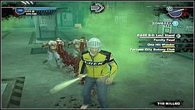 Zadanie jest banalnie prosto (wystarczy znaleźć się w schronie o odpowiedniej godzinie), ale zanim je wykonamy staramy się ukończyć jak najwięcej misji pobocznych - Case 6 - Zadania główne - Dead Rising 2 - PC - poradnik do gry