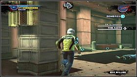 Będziemy potrzebowali: 2xnapój leczący, 2xporcja jedzenia, karabin LMG oraz jedną broń ręczną - The Facts - Zadania główne - Dead Rising 2 - PC - poradnik do gry