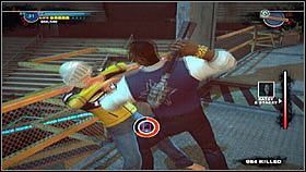 Choć nasz przeciwnik posiada wiele różnych ataków, to metoda na jego pokonanie jest dość prosta - The Overtime - Zadania główne - Dead Rising 2 - PC - poradnik do gry