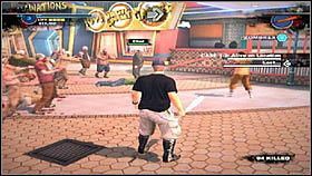 Naszym celem jest kobieta o imieniu Doris [1], która stoi na dachu kiosku i nie chce się stamtąd ruszyć, bez swojego męża Chada - Case 1 (1) - Zadania poboczne - Dead Rising 2 - PC - poradnik do gry