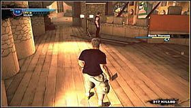 Jasper stoi nad Hamburger Fiefdom [2], skąd zabieramy go do dziewczyny - Case 2 - Zadania poboczne - Dead Rising 2 - PC - poradnik do gry