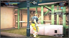 Trzeciego snajpera znajdziemy na dachu remontowanego budynku (M5, 4), między Platinum Strip, a Fortune Park [1] - Case 4 (2) - Zadania poboczne - Dead Rising 2 - PC - poradnik do gry