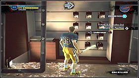 Po dotarciu na miejsce okaże się, że kobieta, której szukamy [1], jest w samej bieliźnie i nie chcę pójść z nami do schronu - Case 4 (2) - Zadania poboczne - Dead Rising 2 - PC - poradnik do gry