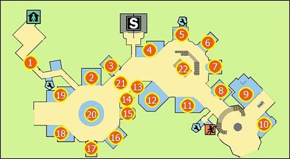 1) Magazyn - M1 Royal Flush Plaza - 1 piętro - Mapy - Dead Rising 2 - PC - poradnik do gry