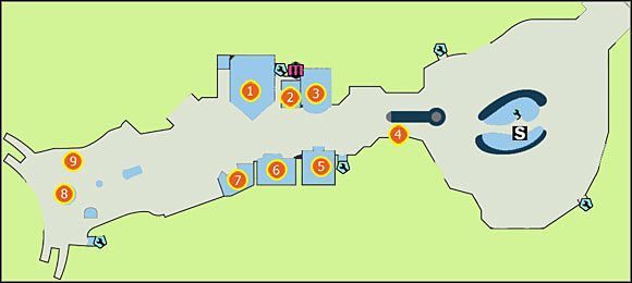 1) Cash Gordons Casino - kasyno - M5 Platinum Strip i Fortune Park - Mapy - Dead Rising 2 - PC - poradnik do gry
