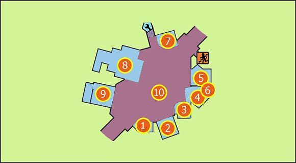 1) Speedy Expresso - sklep z napojami - M8 Food Court - Mapy - Dead Rising 2 - PC - poradnik do gry