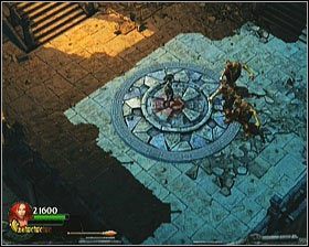 W ten sposób dotrzesz do pomieszczenia, gdzie zaatakowany zostaniesz przez pierwsze potwory - Poradnik do gry - [Opis przejścia] Temple of Light - cz. 1 - Lara Croft and the Guardian of Light - poradnik do gry