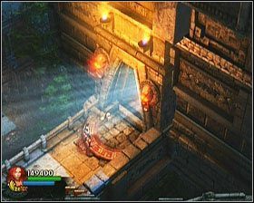 Na końcu kładki znajduje się kolejna komnata wyzwań - [Opis przejścia] Temple of Light - cz. 3 | Lara Croft and the Guardian of Light - Lara Croft and the Guardian of Light - poradnik do gry