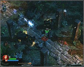 Przeciwnicy zaatakują już w trakcie krótkiej cut-scenki - [Opis przejścia] Temple Grounds - cz. 1 | Lara Croft and the Guardian of Light - Lara Croft and the Guardian of Light - poradnik do gry