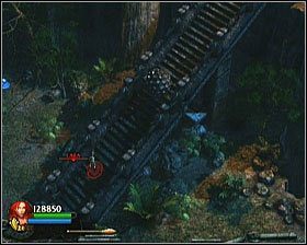 W pierwszej kolejności udamy się po ten, który ukryty został (patrząc na mapę) nad zamkniętym grobowcem - [Opis przejścia] Temple Grounds - cz. 2 | Lara Croft and the Guardian of Light - Lara Croft and the Guardian of Light - poradnik do gry