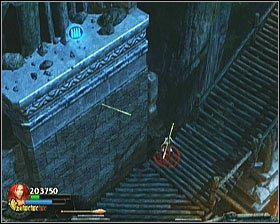 W trakcie jego pokonywania, koło skrętu w prawą stronę, znajdziesz kolejny dopalacz - Ammo Powerup - [Opis przejścia] Temple Grounds - cz. 3 | Lara Croft and the Guardian of Light - Lara Croft and the Guardian of Light - poradnik do gry