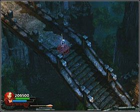 Kontynuując dalszą drogę pokonujemy kolejny kamienny most - [Opis przejścia] Temple Grounds - cz. 3 | Lara Croft and the Guardian of Light - Lara Croft and the Guardian of Light - poradnik do gry