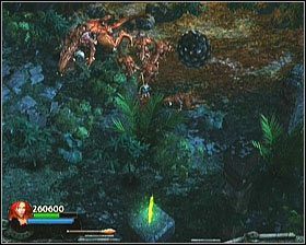 Dojdzie tam do starcia z czymś na kształt bossa - [Opis przejścia] Temple Grounds - cz. 4 | Lara Croft and the Guardian of Light - Lara Croft and the Guardian of Light - poradnik do gry