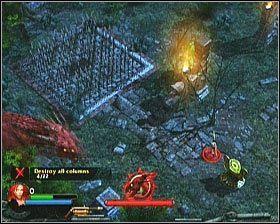 Druga pułapka znajduje się w lewym górnym rogu - [Opis przejścia] The Summoning | Lara Croft and the Guardian of Light - Lara Croft and the Guardian of Light - poradnik do gry