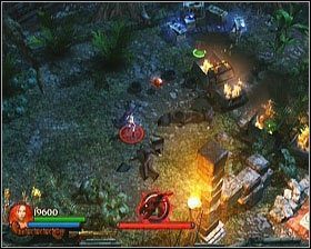 Czaszka [#7] znajduje się pod samochodem obok składu uzupełniającego amunicje w prawym górnym rogu areny - [Opis przejścia] The Summoning | Lara Croft and the Guardian of Light - Lara Croft and the Guardian of Light - poradnik do gry