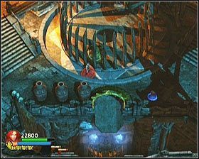 Pierwszą napotkamy dosłownie po zejściu ze schodów, w okrągłej klatce z dziurką na środku - [Opis przejścia] Forgotten Gate - cz. 1 | Lara Croft and the Guardian of Light - Lara Croft and the Guardian of Light - poradnik do gry